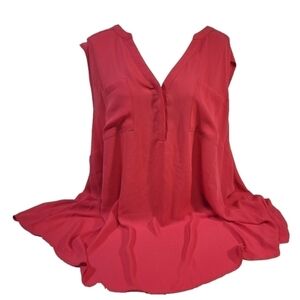 Torrid Harper Georgette Pullover 3/4 Sleeve Blouse